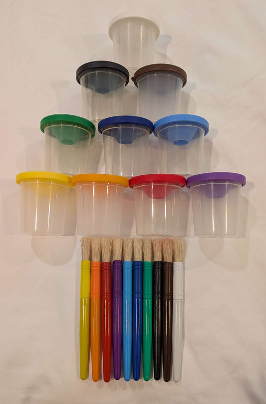 Painting Pots and Brushes