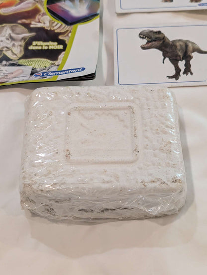 Dino Excavation Block-Triceratops