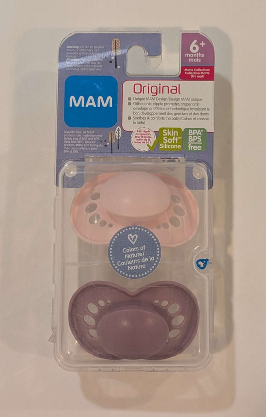MAM 6M+ 2 Pack of Soothers