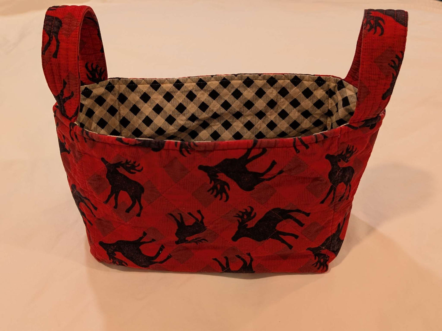 Woodlands Themed Fabric Bin