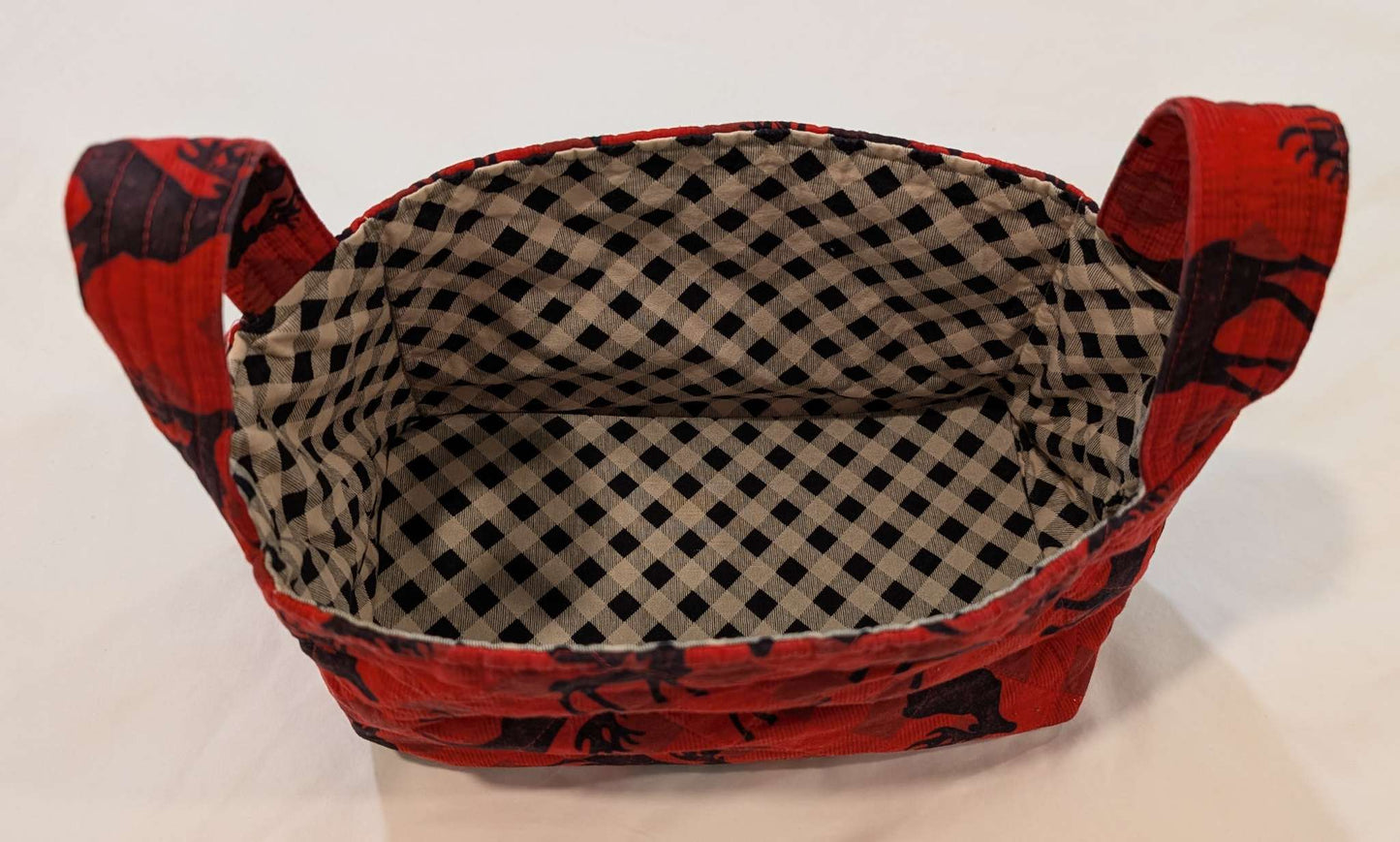 Woodlands Themed Fabric Bin