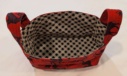 Woodlands Themed Fabric Bin