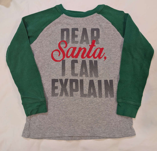 Carter's Christmas Shirt, Size 7, Kids 7 & 8