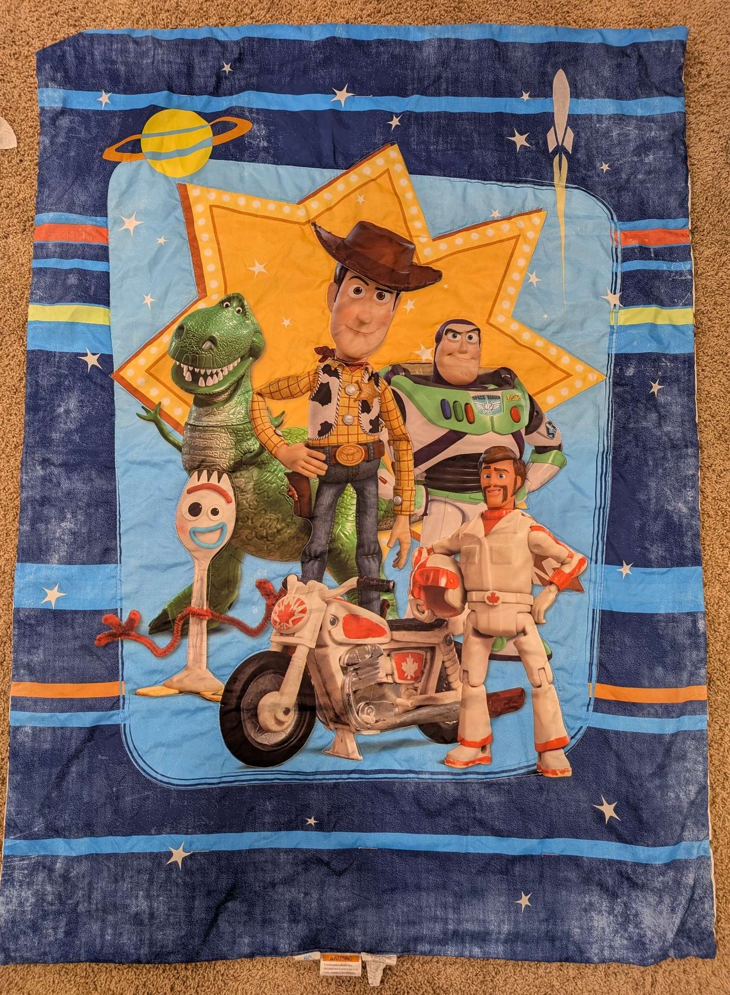 Toy Story 4 Bedsheets, Pillow Case and Duvet-Toddler Bed Size