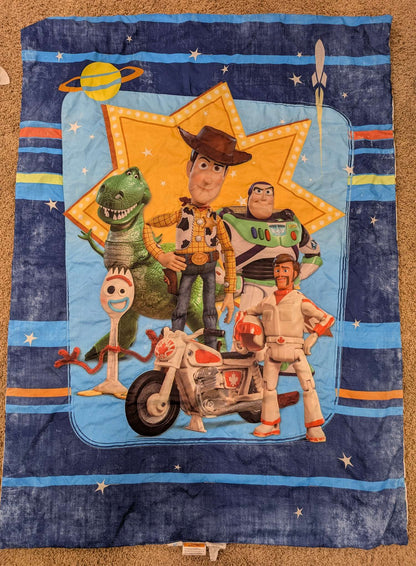 Toy Story 4 Bedsheets, Pillow Case and Duvet-Toddler Bed Size
