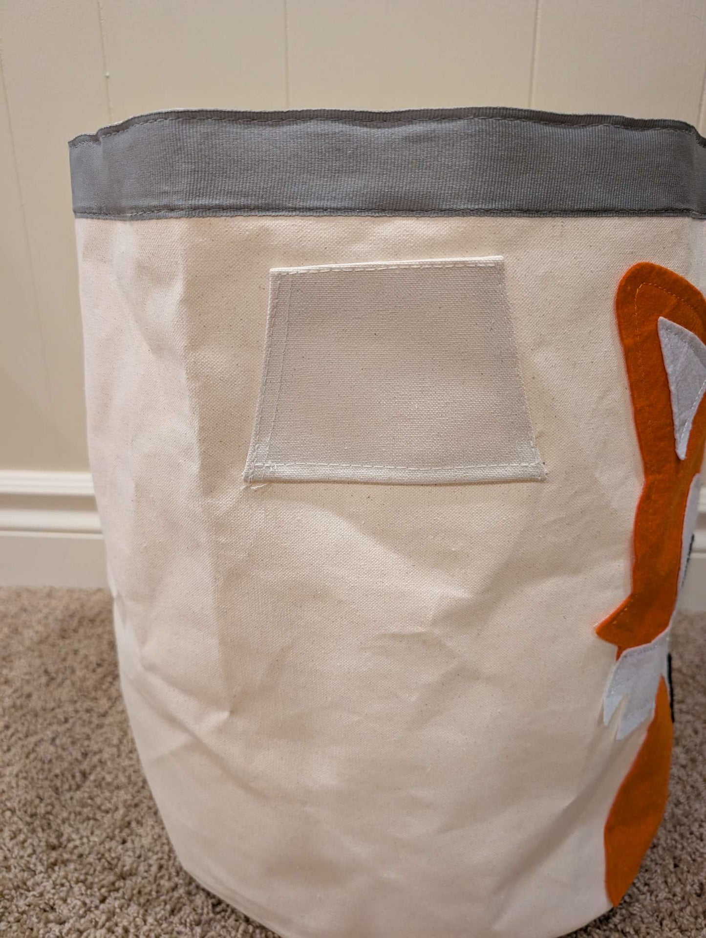 3 Sprouts Fox Toy Storage Bag, MSRP: $30