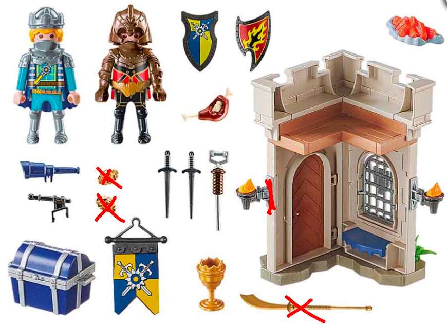 Playmobil - Starter Pack Novelmore Knights, #70499
