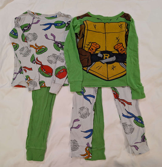 Size 6 Ninja Turtle PJs, Kids 6/6X (extra small)
