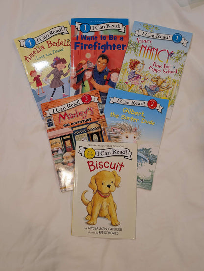 "I Can Read" Book Bundle, 6 Books