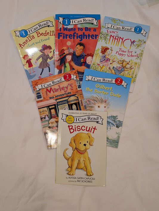 "I Can Read" Book Bundle, 6 Books