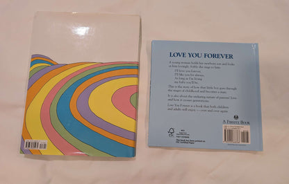 2 Classic Books-Oh The Places You Will Go and Love You Forever