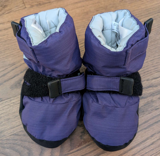 Purple MEC Toaster Booties, Small, MSRP: $40, Shoes 4 (Baby: 0-12 mth)