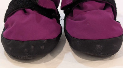 Burgandy MEC Toaster Booties, Small, MSRP: $40, Shoes 4 (Baby: 0-12 mth)