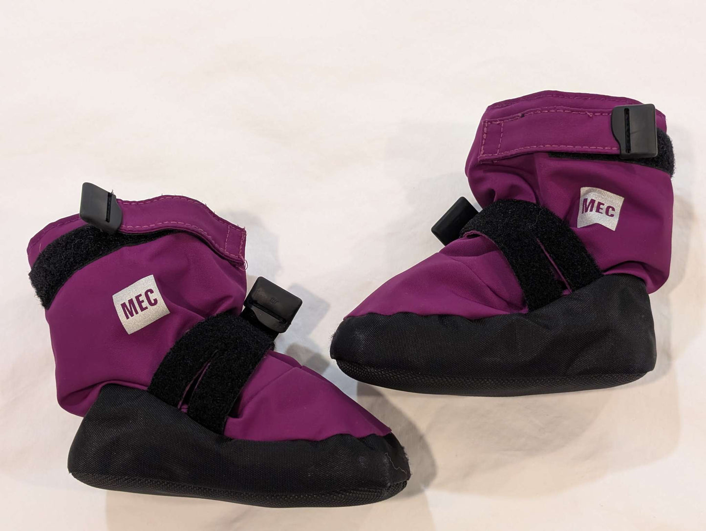 Burgandy MEC Toaster Booties, Small, MSRP: $40, Shoes 4 (Baby: 0-12 mth)