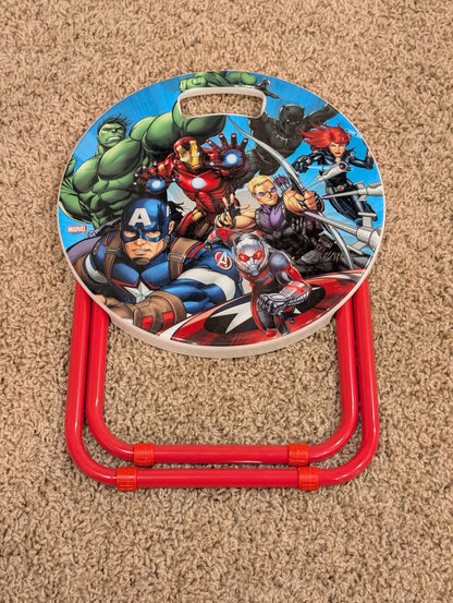 Spiderman Bed Set, Includes Fleece Blanket, Fancy Pillow, Small Side Table and Light, MSRP: $165