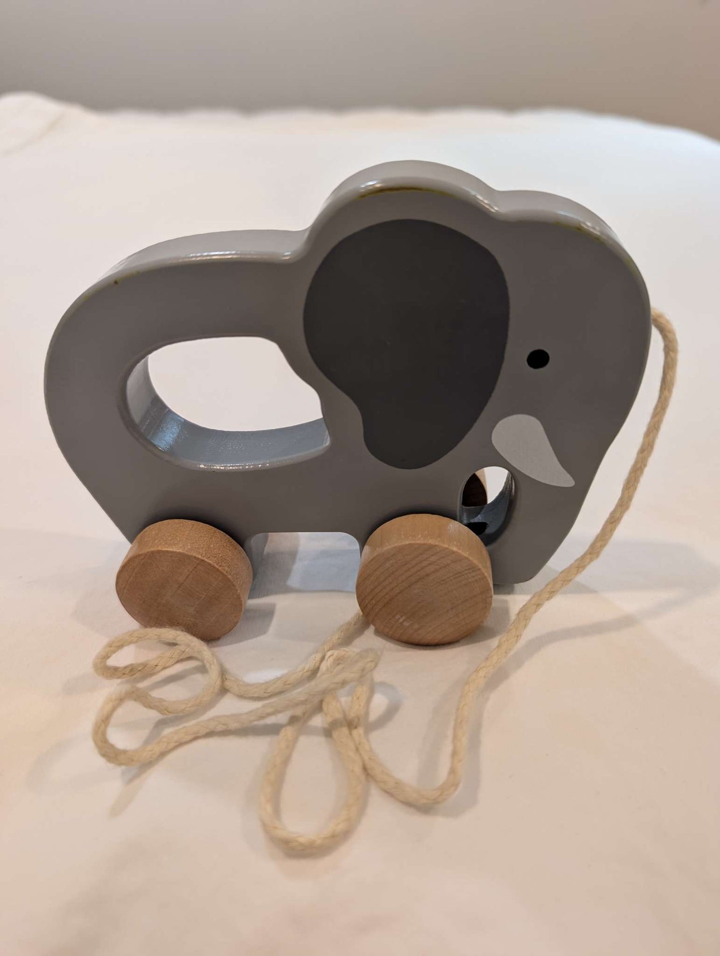 Elephant Wooden Push and Pull Toy-Hape