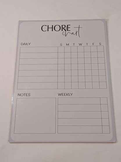Beyond Measure Chore Board