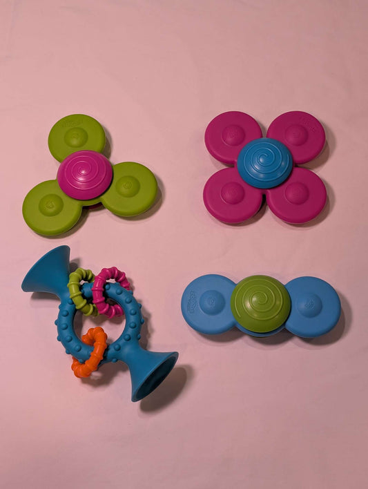 Fat Brain Toys-Whirly Squigz & Pip Squigz Loops, MSRP: $40
