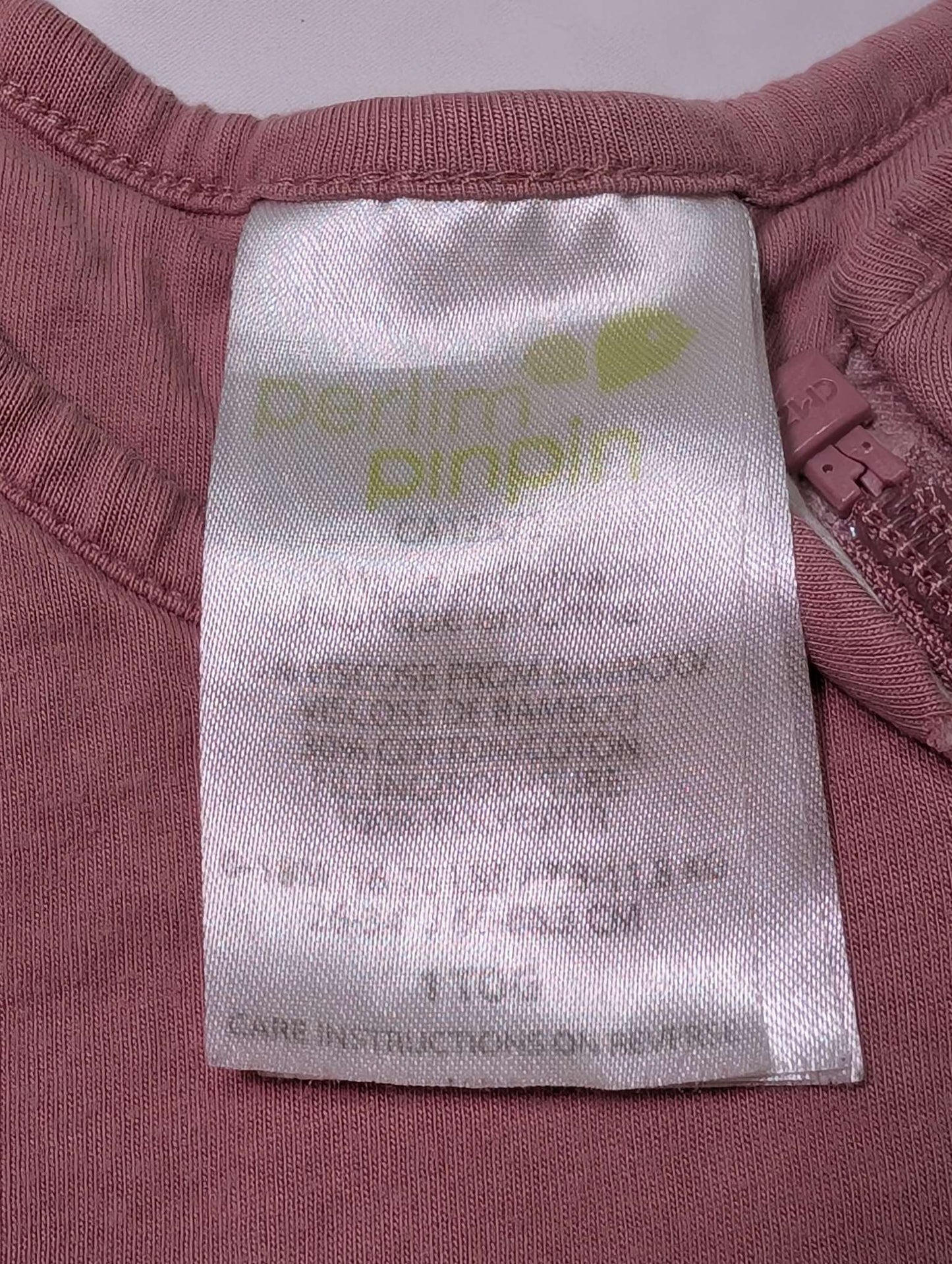 1.0 Tog, 6-18M, Perlimpinpin Sleep Sack, Pink (Lotus), MSRP: $54, 6-12 Months (Medium)