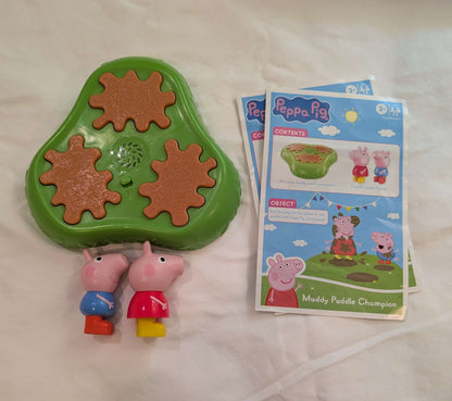 Peppa Pig Muddy Puddle Champion Game, 3+, MSRP: $36