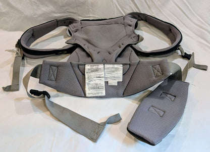 Ergobaby 360 All-Position Cool Air Mesh in Carbon Grey, with Infant Insert, MSRP: $