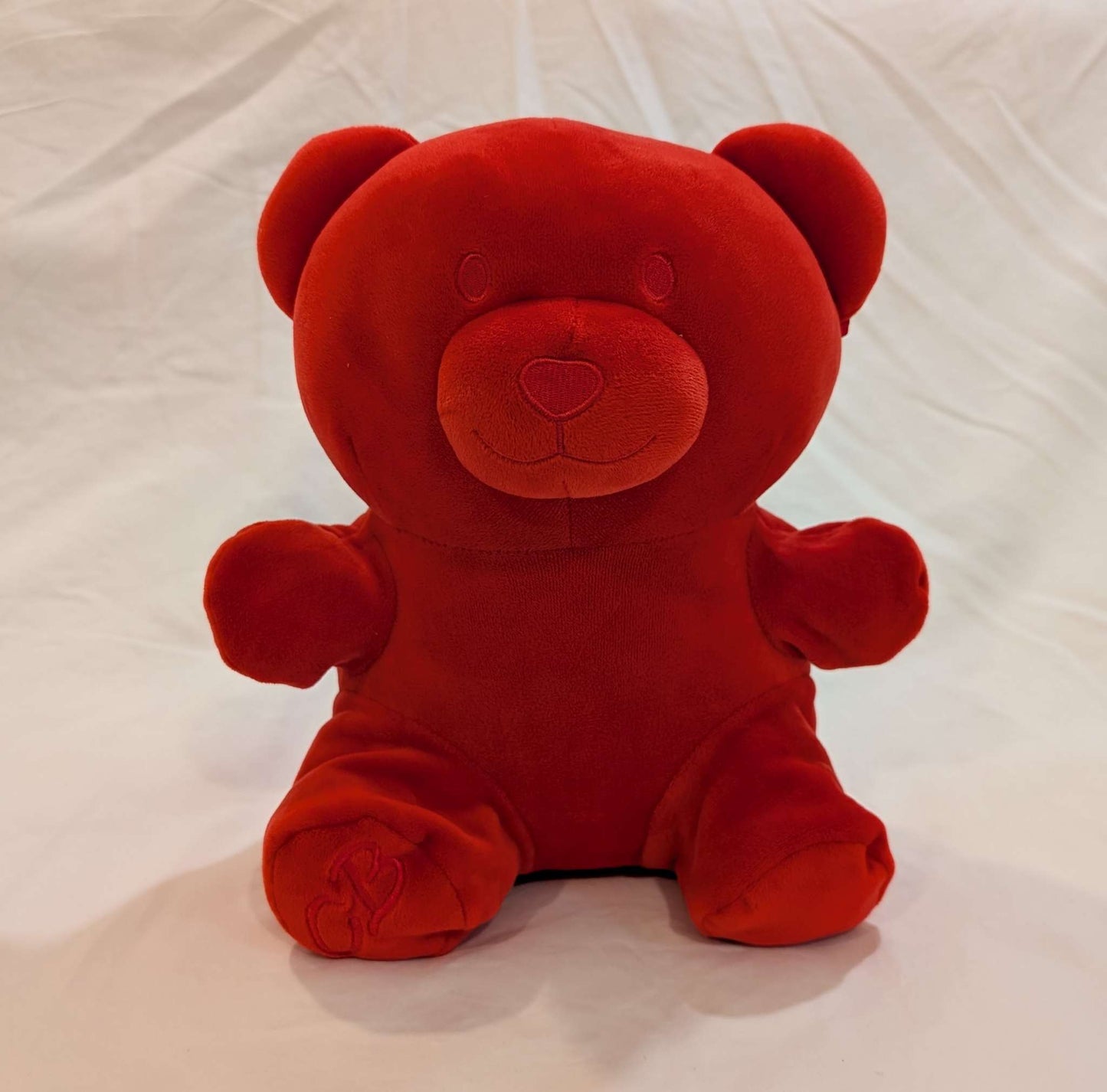Red Plush Bear, Super Soft