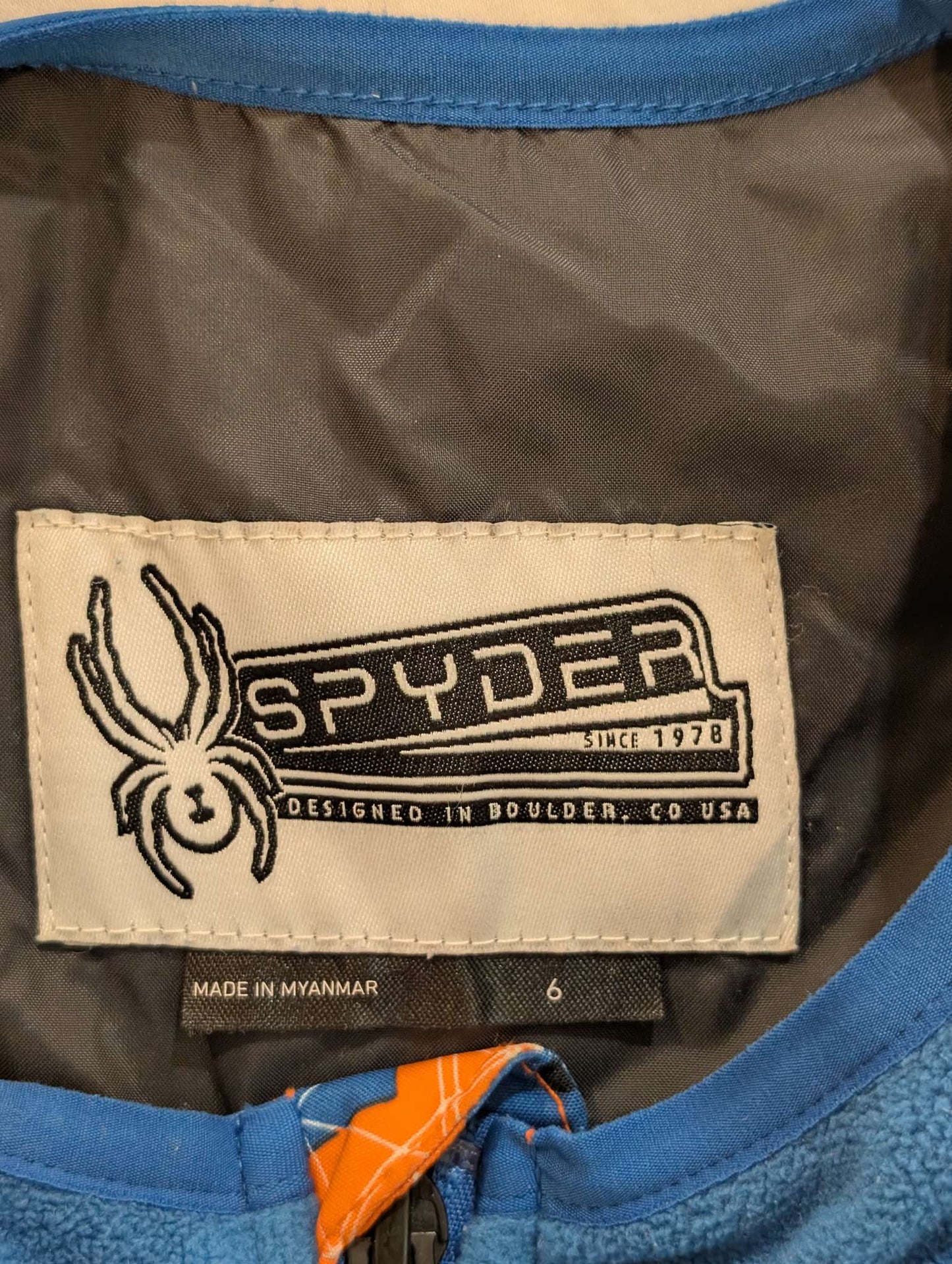 Size 6, Adjustable Snowpants, Spyder, MSRP: $175, Kids 6/6X