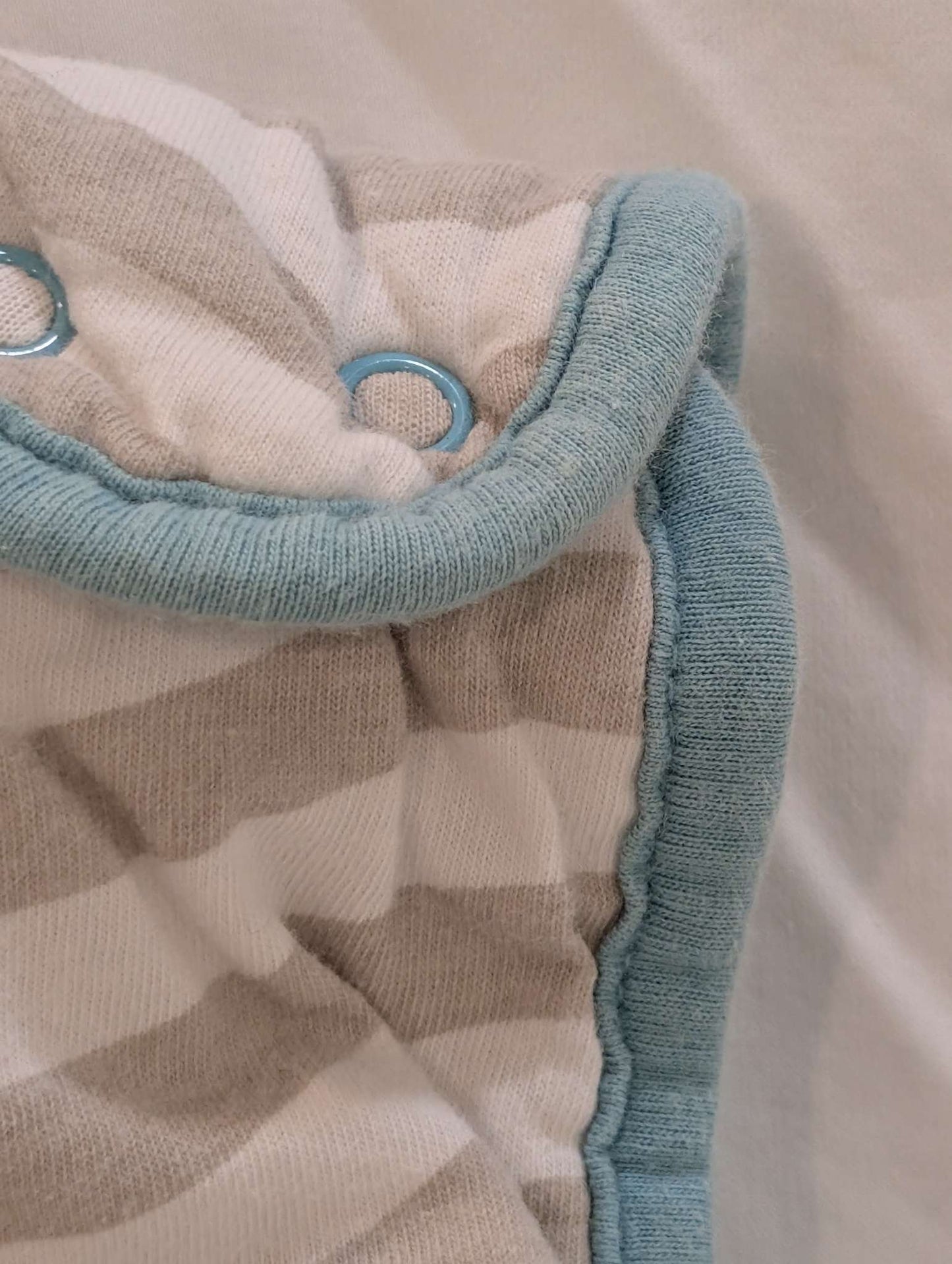 2.5 Tog Grobag Sleepsack, 6-18 Months, Grey & White Stripe, 6-12 Months (Medium)