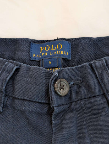 Polo Ralph Lauren Chino Shorts, Size 5, Blue, Kids 5/5T
