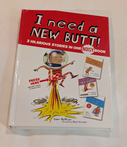 "I Need A New Butt" Book, 3 books in 1