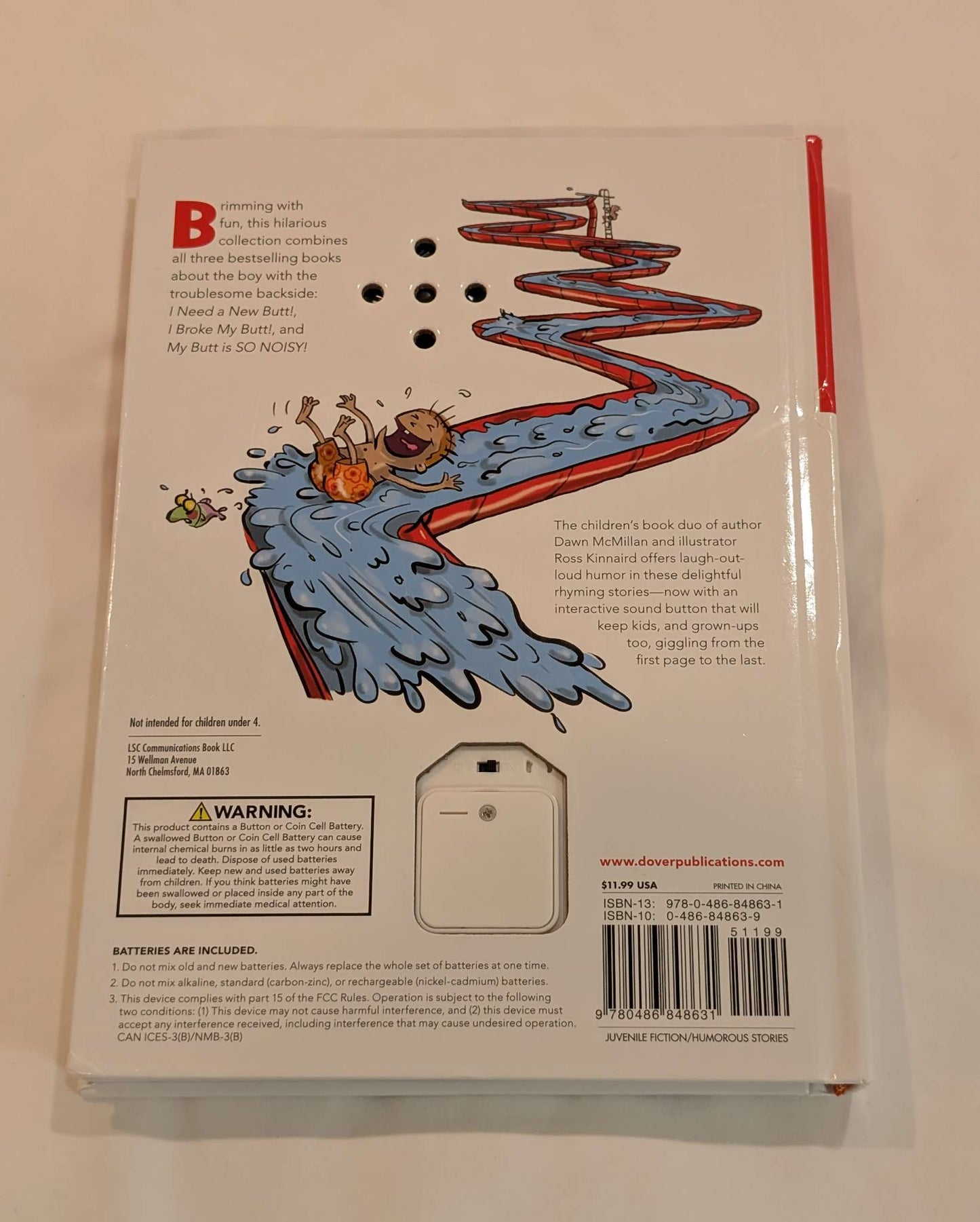 "I Need A New Butt" Book, 3 books in 1