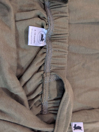 Little & Lively Adjustable Overalls, 6-12M, Dark Green, MSRP: $64, Kids 9 Month (6-9M)