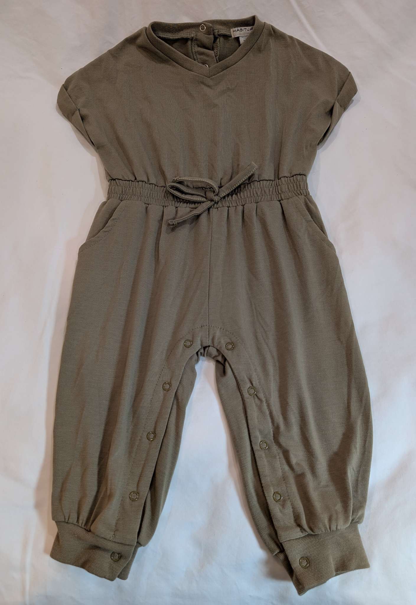 Olive Romper, 12M, Habitual Kid Brand, Kids 12 Month (9-12M)