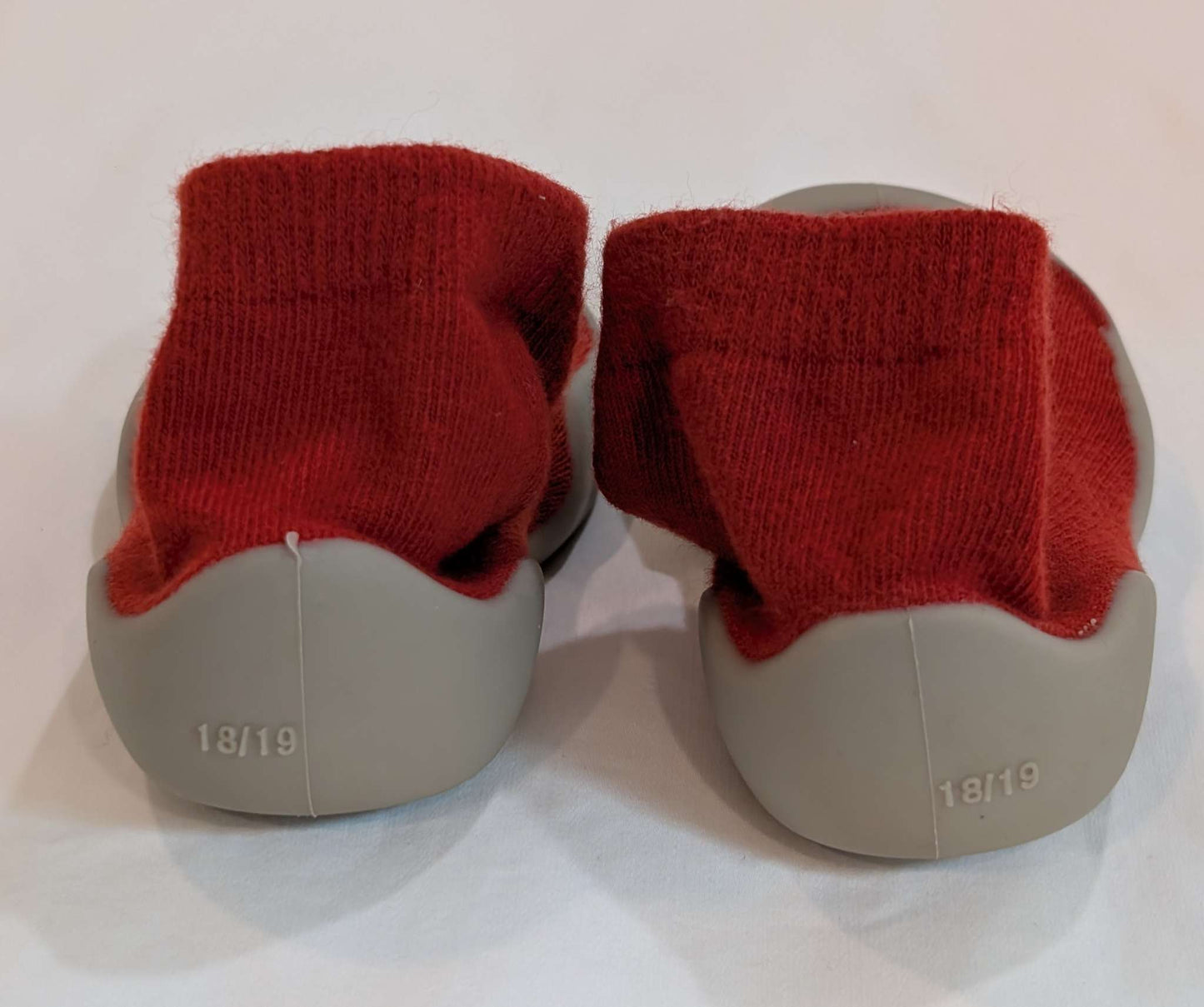 Non Skid Red Sock Shoes, Size 3, Shoes 3 (Baby: 0-12 mth)