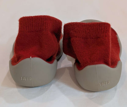 Non Skid Red Sock Shoes, Size 3, Shoes 3 (Baby: 0-12 mth)