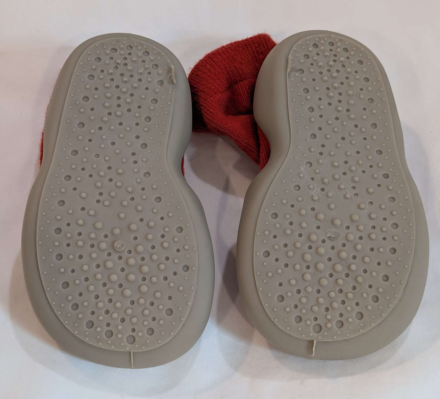 Non Skid Red Sock Shoes, Size 3, Shoes 3 (Baby: 0-12 mth)