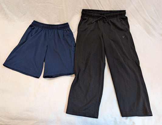 Athletic Pants and Shorts, Size 6/7 Boys, Kids 6/6X