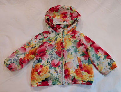 Floral Jacket, Baby Gap, 12-18M, Kids 18 Month (12-18M)