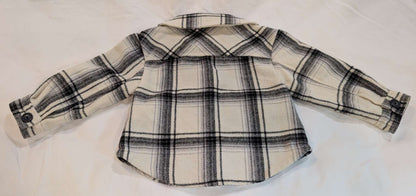 Plaid Wool Shirt Jacket, Baby Gap, 2 Years, Kids 2T