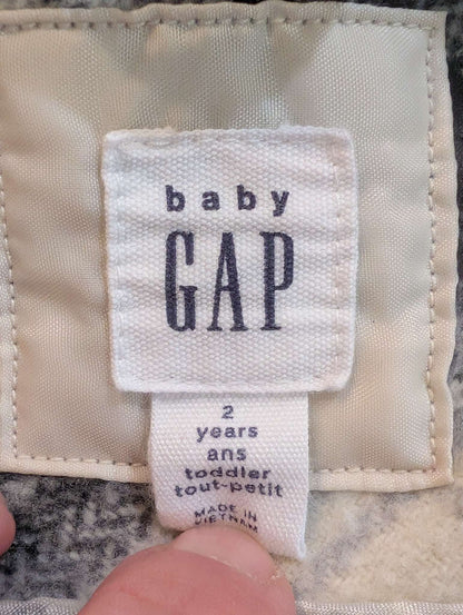 Plaid Wool Shirt Jacket, Baby Gap, 2 Years, Kids 2T