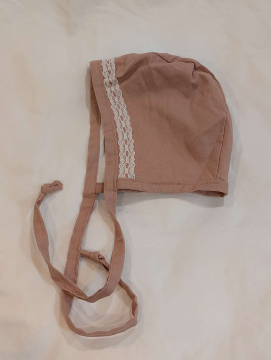 Adelaide & Co Bonnet, Pink, 12-24M