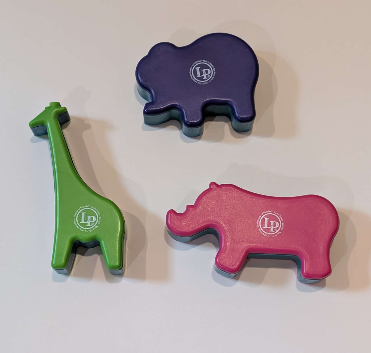 Rhythmix Animal Shakers (Rhino, Giraffe, Elephant)