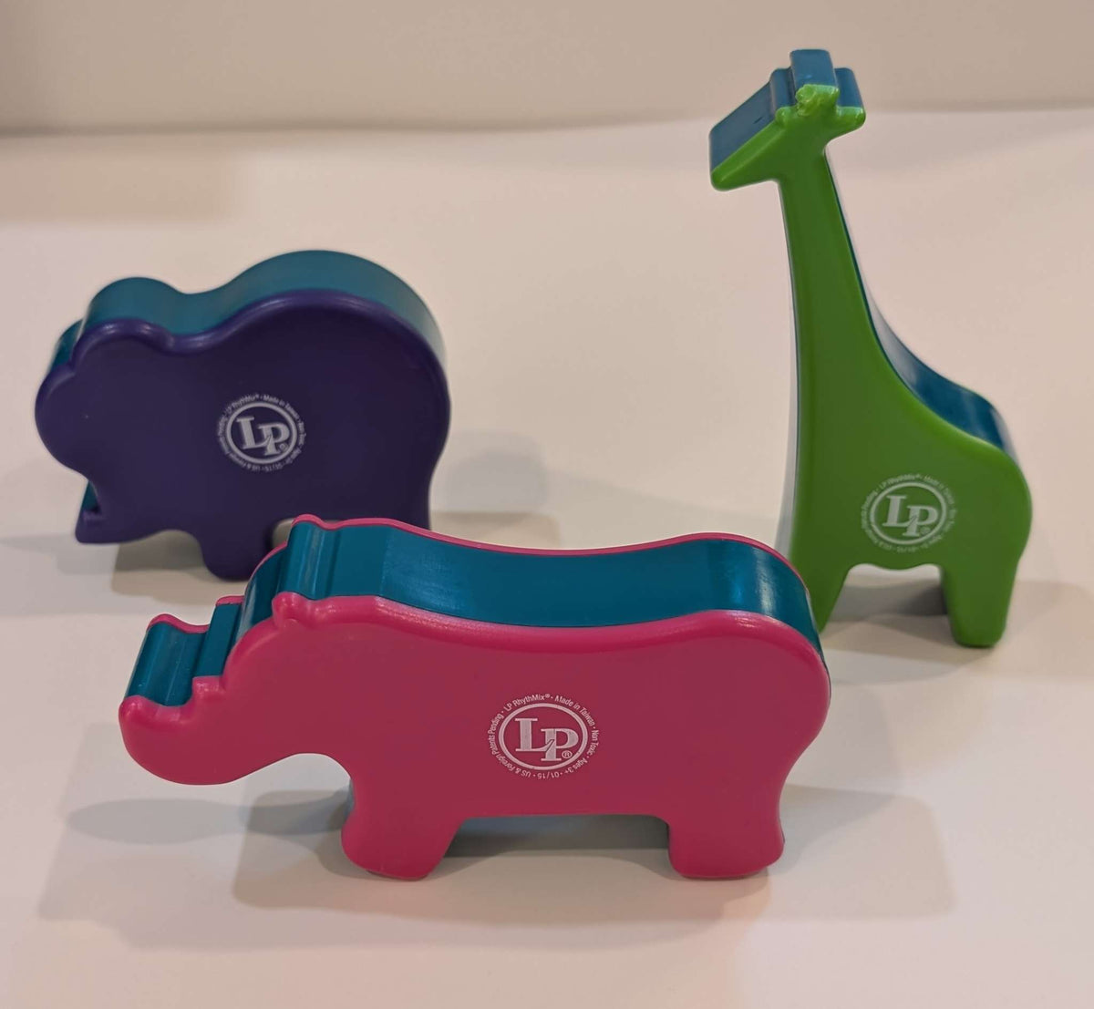 Rhythmix Animal Shakers (Rhino, Giraffe, Elephant)