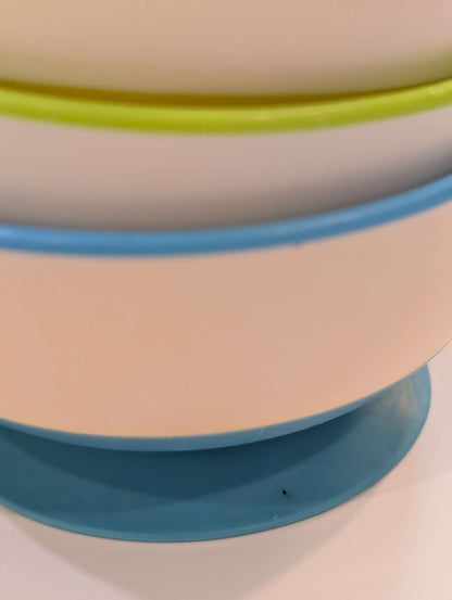 3 Suction Cup Bowls, 2 Divided Plates, Munchkin Brand