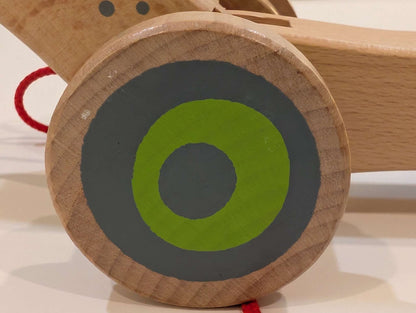 Hape Walk-Along Snail Toddler Wooden Toy, MSRP: $40