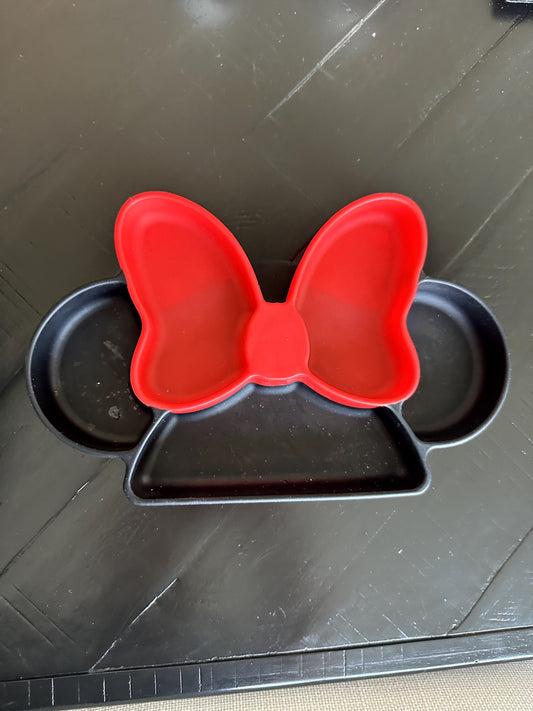 Bumkin Silicone Dish - Minnie Mouse
