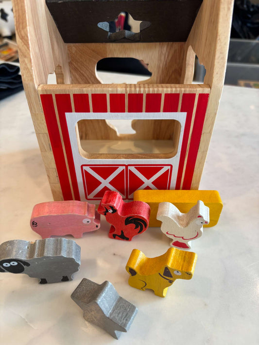 Barn Shape Sorter