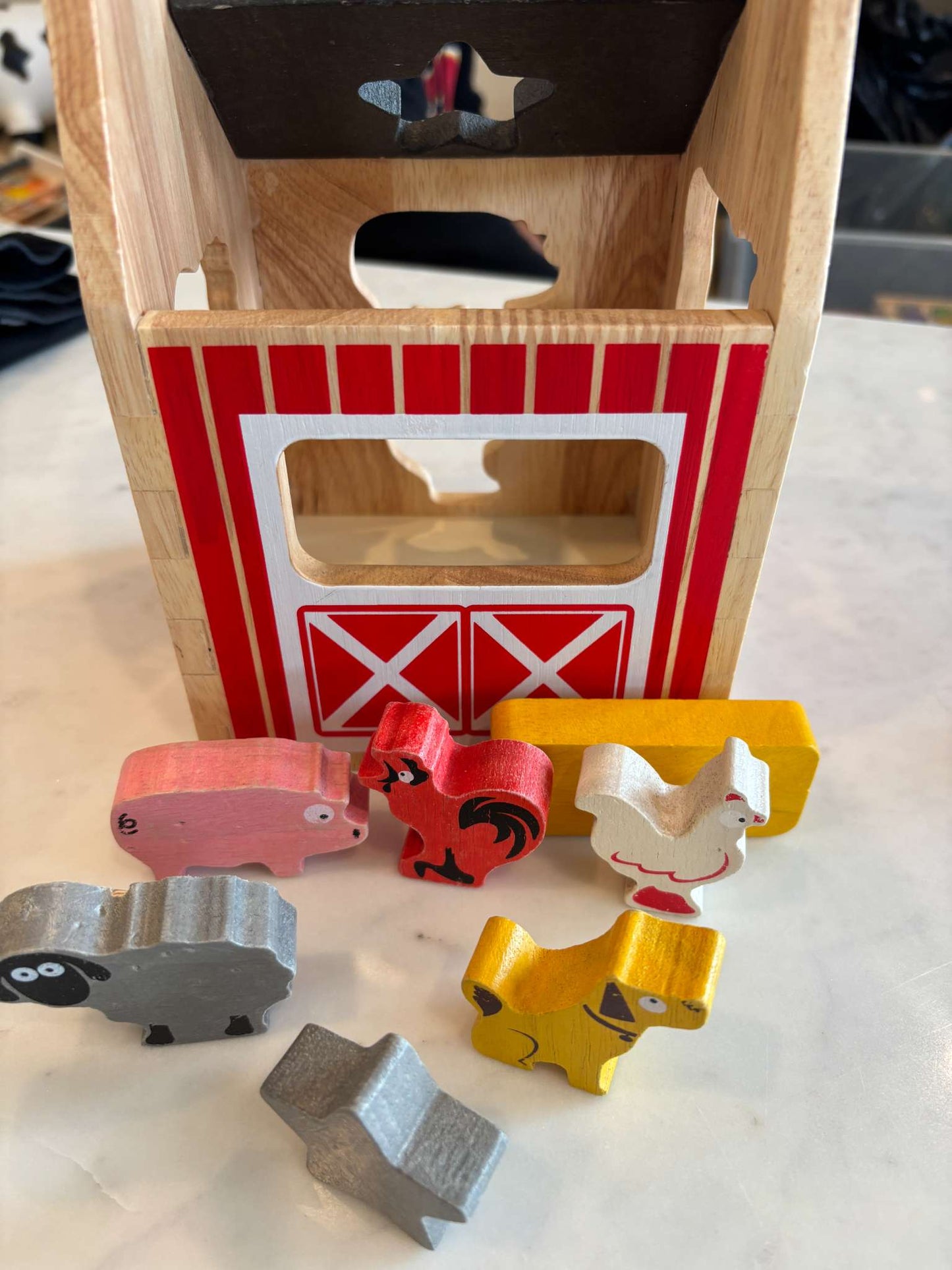 Barn Shape Sorter