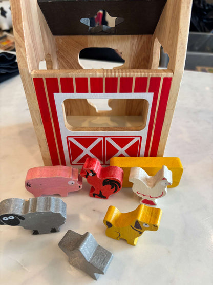 Barn Shape Sorter