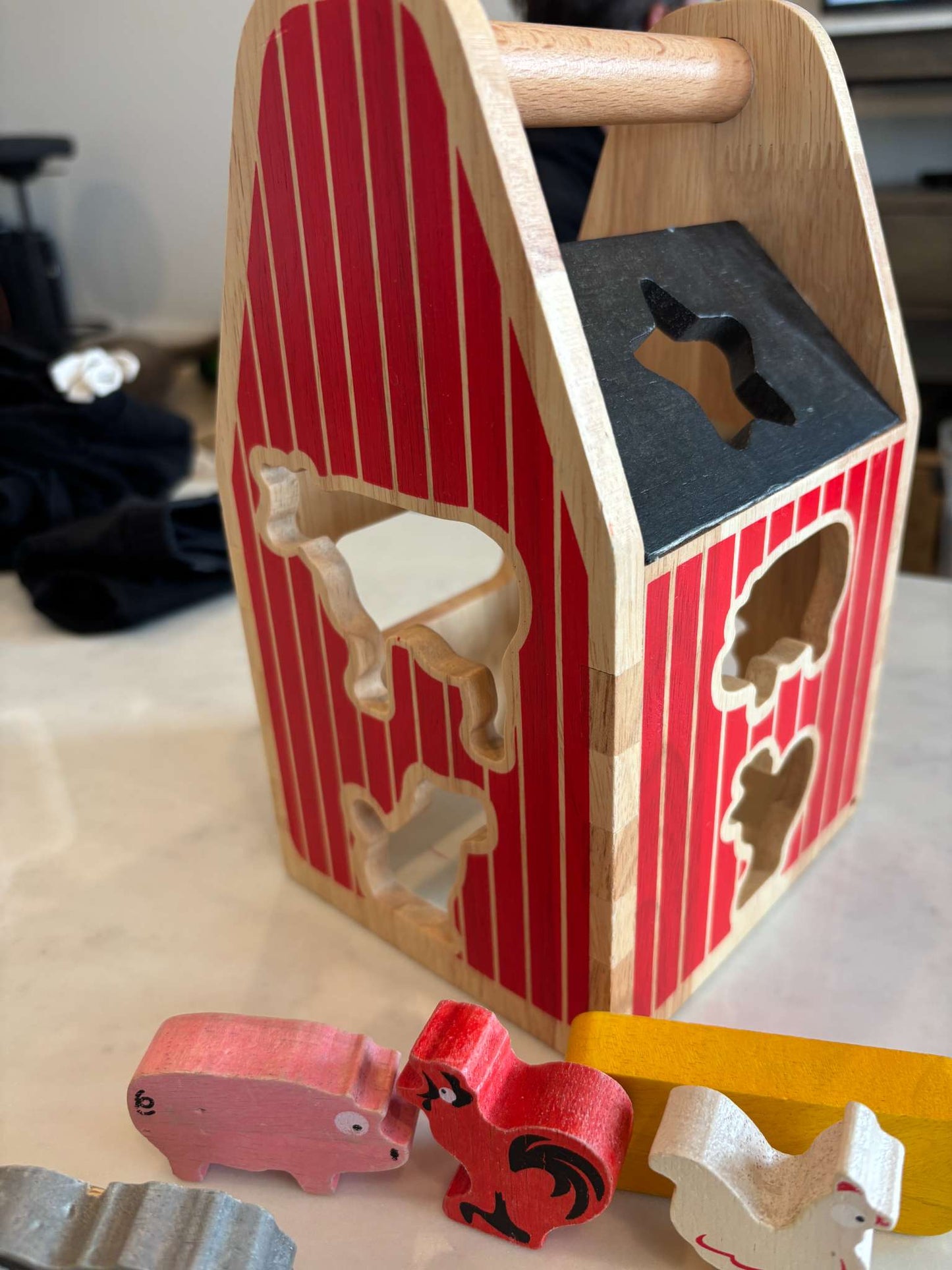 Barn Shape Sorter
